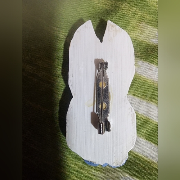 Rustic looking Bunny Pin / Brooch vintage - Picture 4 of 5